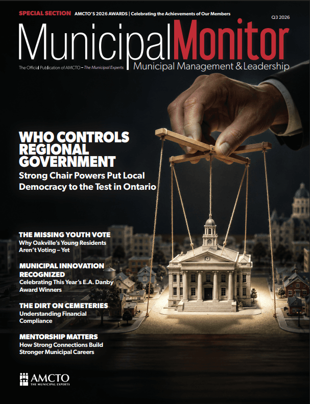 Municipal Monitor — recent cover